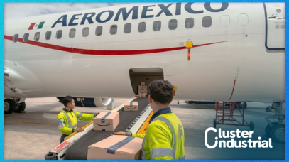 Cluster Industrial - Crece 200% anual la logística aérea de Amazon y Aeroméxico