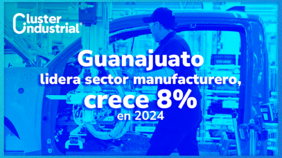 Cluster Industrial - Guanajuato lidera sector manufacturero con un crecimiento del 8% en 2024