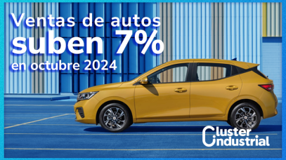 Cluster Industrial - Ventas de autos en México suben 7% en octubre de 2024 con 122 mil unidades vendidas