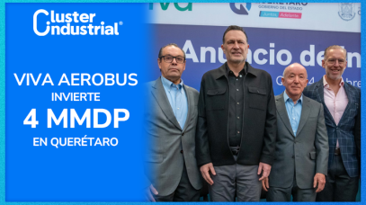 Cluster Industrial - Viva Aerobus invierte 4 MMDP en Querétaro para nuevo taller de mantenimiento