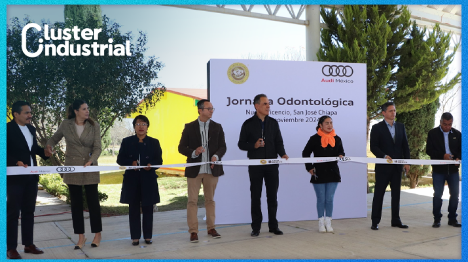 Cluster Industrial - Audi México y fundación un Buen Grupo de Amigos A.C. llevan a cabo jornada odontológica