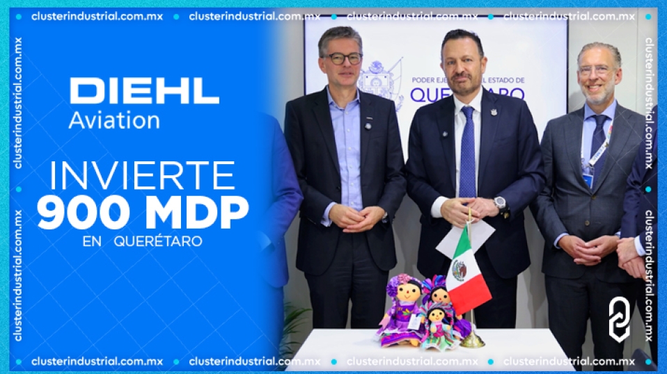 Cluster Industrial - DIEHL Aviation llega a Querétaro con inversión de más de 900 MDP