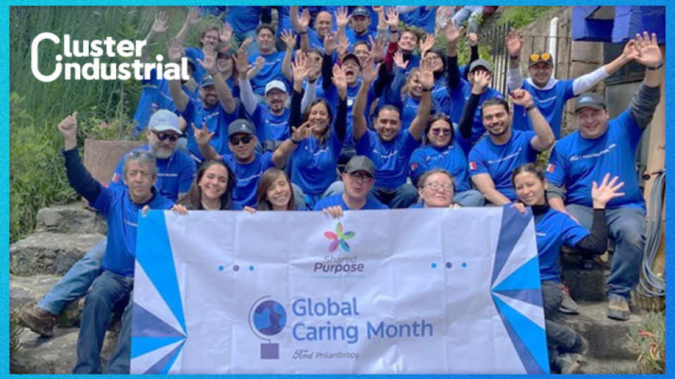 Cluster Industrial - Ford de México realiza 8 proyectos sociales durante Global Caring Month 2024