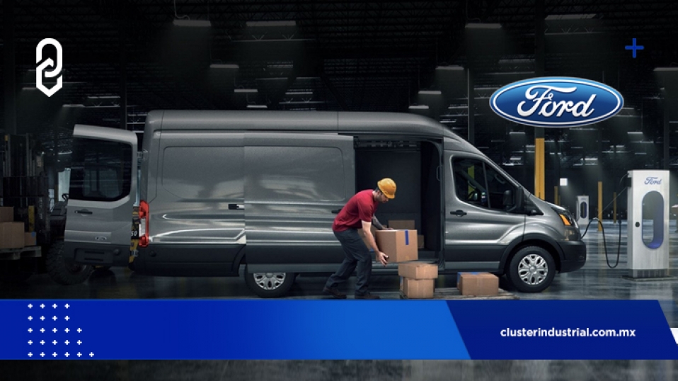 Cluster Industrial   Ford Inicia La Entrega De E Transit En Norteamérica