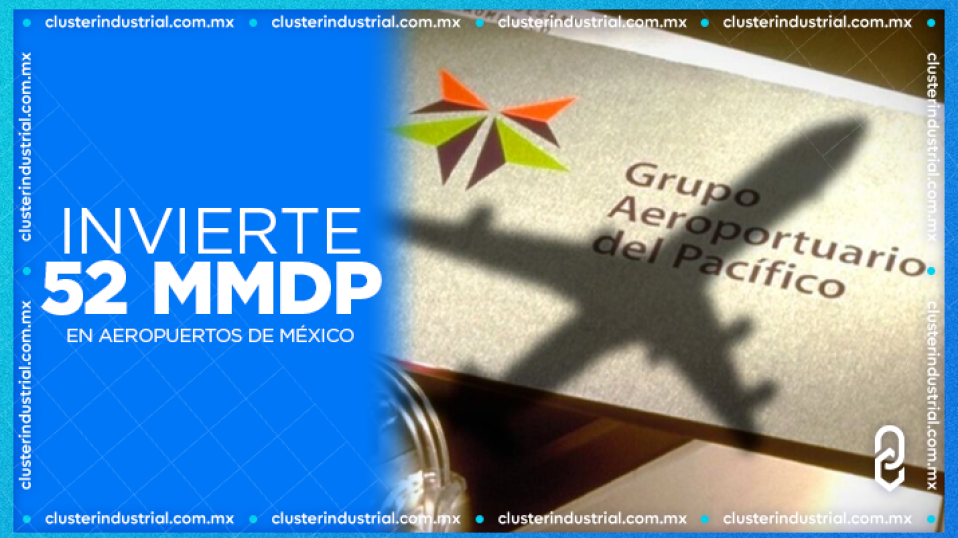 Cluster Industrial - GAP anuncia inversión de 52,000 MDP en sus aeropuertos de México