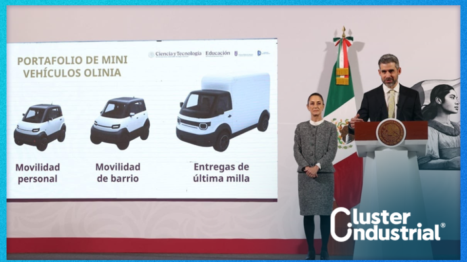 Cluster Industrial - Olinia revoluciona México con tres autos eléctricos accesibles