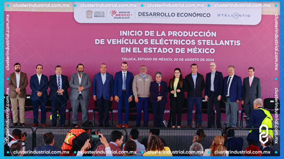 Cluster Industrial - Stellantis invierte 1,600 MDD en el Estado de México para producir vehículos eléctricos