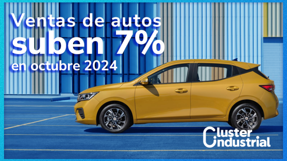 Cluster Industrial - Ventas de autos en México suben 7% en octubre de 2024 con 122 mil unidades vendidas