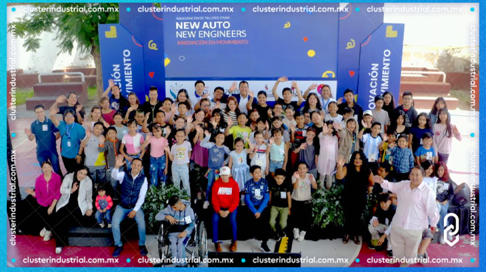 Cluster Industrial - Volkswagen de México inicia curso enfocado en habilidades STEAM para niños y jóvenes de Silao