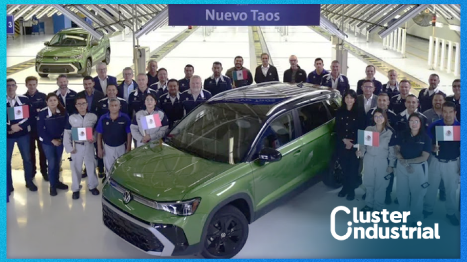 Cluster Industrial - Volkswagen de México inicia la producción del nuevo Taos en Puebla