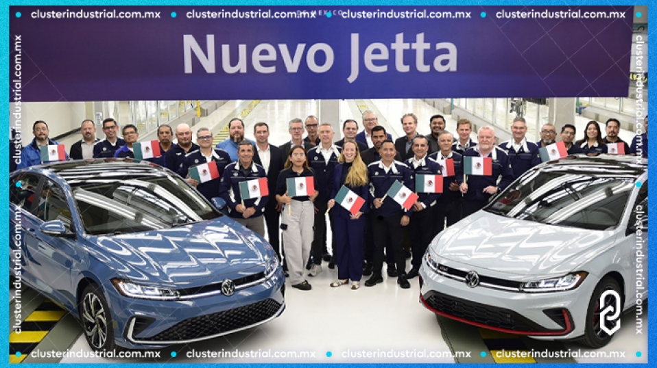 Cluster Industrial - Volkswagen inicia producción del Nuevo Jetta en Puebla