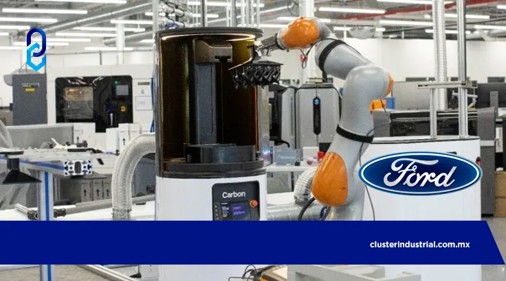 Ford aumenta eficiencia y reduce costos con impresoras 3D