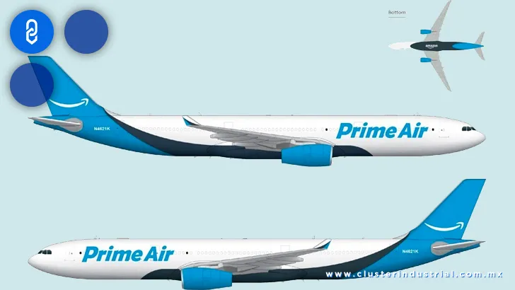 Airbus se incorporará a la flota de Amazon Air con diez cargueros A330-300P2F