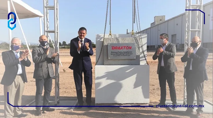 Draxton invierte 30 MDD en su planta de San Luis Potosí