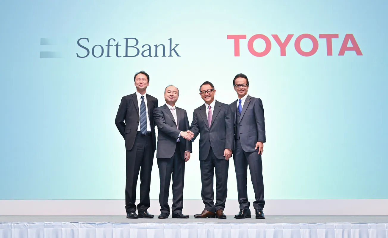 Toyota Y Softbank se alían para desarrollar vehículos autónomos