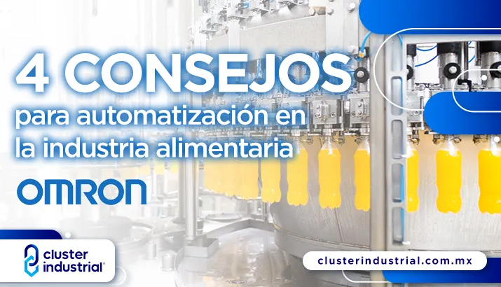 Cuatro consejos importantes para proyectos de automatización en la industria alimentaria