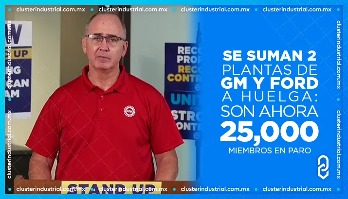 UAW extiende huelga a dos plantas más de GM y Ford; Stellantis se salva por ahora