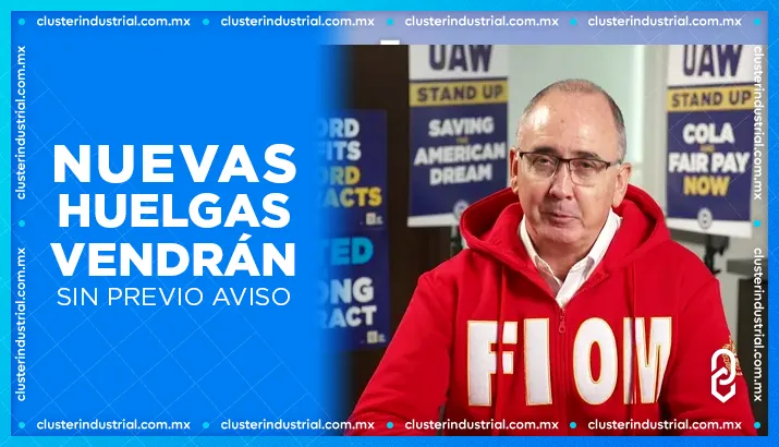 UAW cambia de estrategia: nuevas huelgas vendrán sin previo aviso