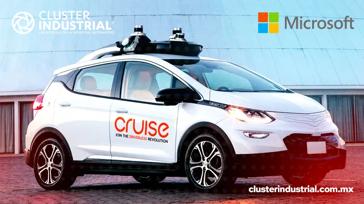 Microsoft apoya a Cruise, filial de autos autónomos de General Motors