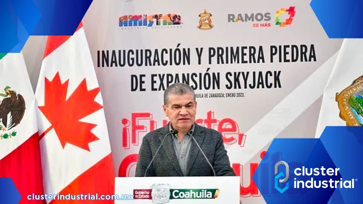 SkyJack inaugura planta en Ramos Arizpe por 80 MDD