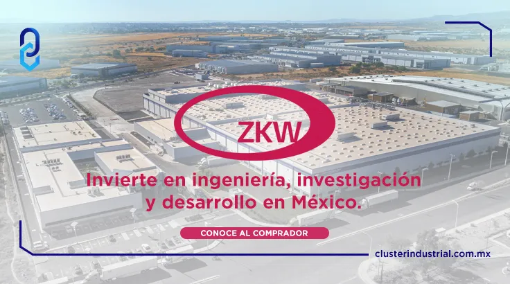 Invierte ZKW México en ingeniería, investigación y desarrollo