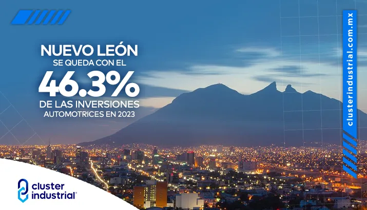 Nuevo León ha captado más del 46.3% de las inversiones automotrices en 2023