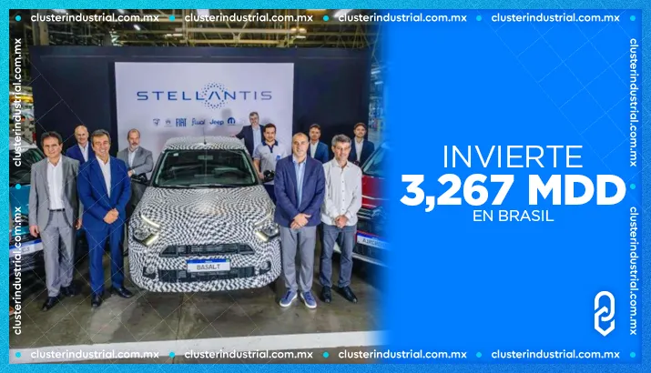 Stellantis invierte 3,267 MDD en Brasil para el desarrollo de nuevos productos