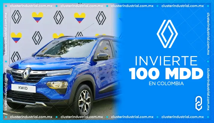 Renault invertirá 100 MDD en ensamblar el Renault Kwid en Colombia