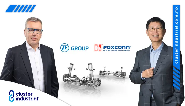 Foxconn adquiere participación del 50 por ciento de ZF Chassis Modules