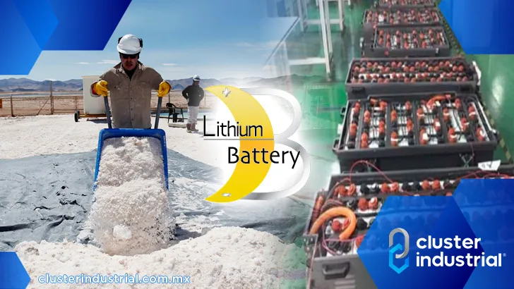 De Luna Lithium Battery invertirá 80 MDD para planta de baterías en Sonora