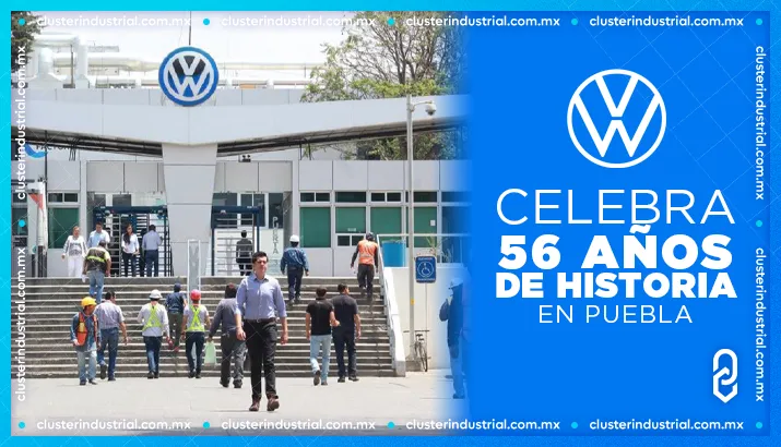 Volkswagen de México celebra 56 años de historia en Puebla