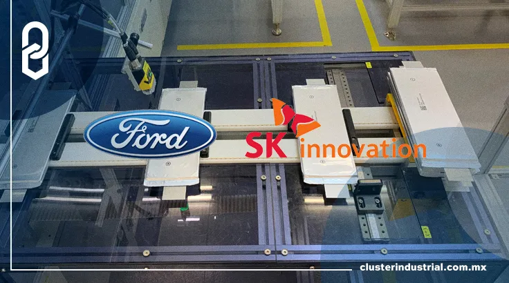 Ford se une a SK Innovation en producción de baterías