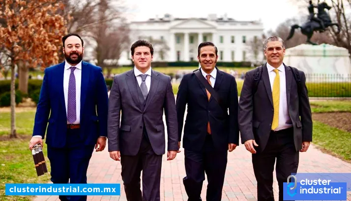 Samuel García realiza gira de trabajo por Washington; va por más inversión y promoción para NL