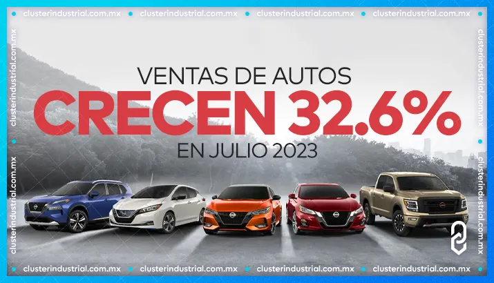 Ventas de autos en México superaron cifra prepandemia: crecen 32.6% en julio 2023