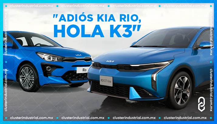 ¡Adiós al KIA Rio! Reemplazarán su producción en Nuevo León con el nuevo KIA K3