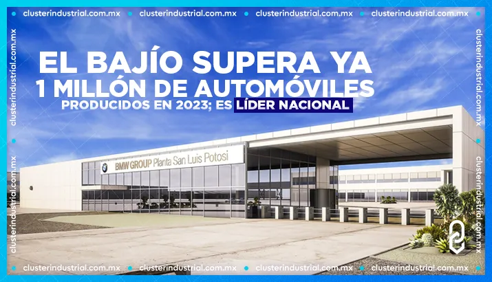 El Bajío supera ya 1 millón de automóviles producidos en 2023; es líder nacional