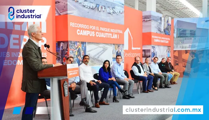 Inauguran Parque Industrial Campus Cuautitlán I en Edomex