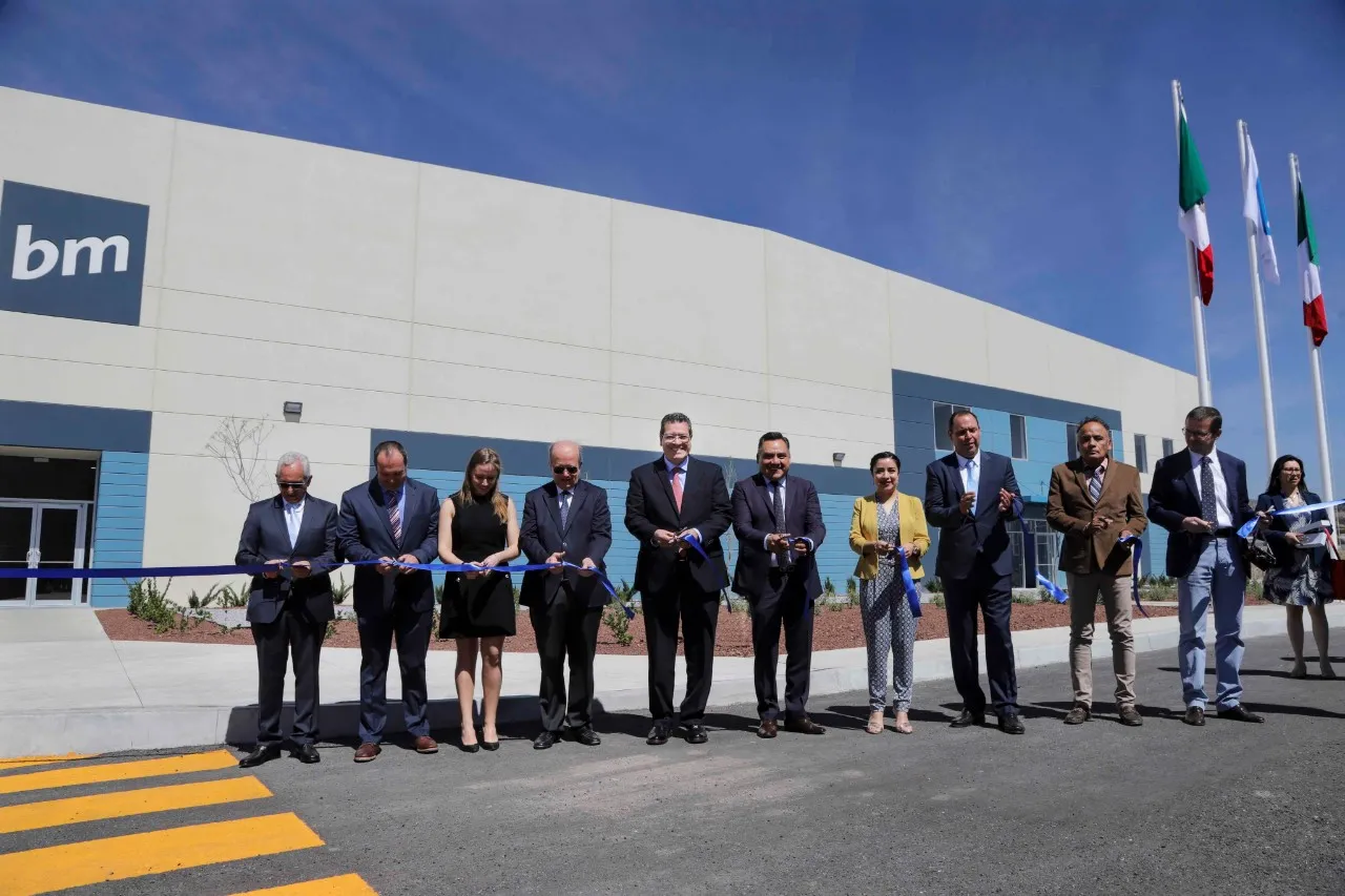 BM de México inaugura planta en Tlaxcala con 200 MDP en inversión