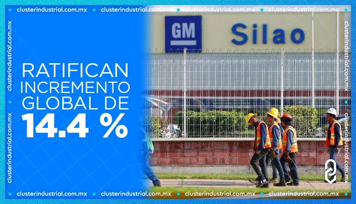 Sindicato de GM Silao aprueba contrato con incremento salarial global de 14.4%