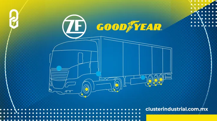 ZF y Goodyear trabajan para ofrecer soluciones en la gestión de flotas y neumáticos para Europa