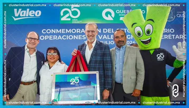 Valeo celebra 25 años de manufactura en Querétaro