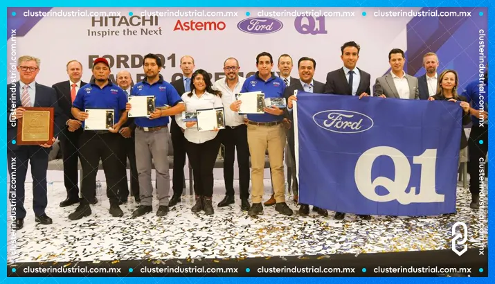 Hitachi Astemo México recibe el premio Q1 de Ford en Querétaro