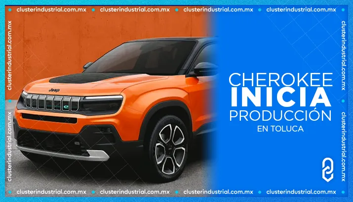 Stellantis inicia producción del nuevo Jeep Cherokee en la planta de Toluca