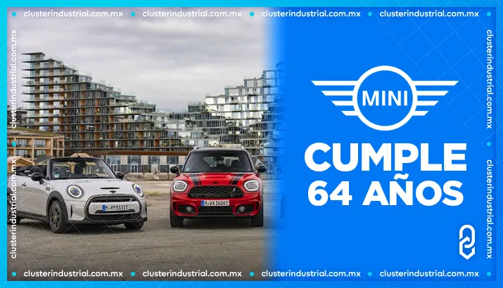 MINI cumple 64 años y avanza hacia la electrificación