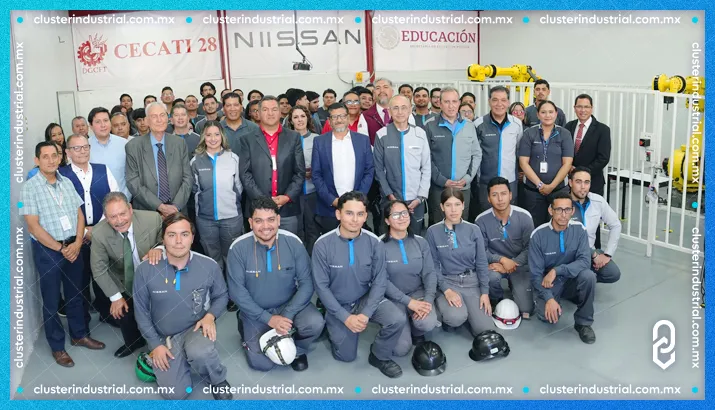 Nissan Mexicana promueve la formación técnica con donación de robots a CECATI No. 28