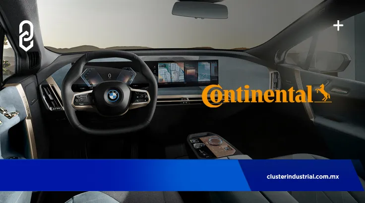 Continental presente con su tecnología en el BMW iX