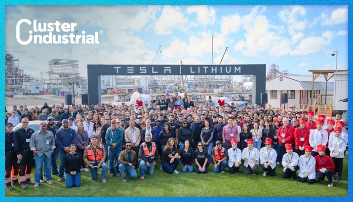 Tesla estrena refinería de litio en Texas, primera en su tipo en EE. UU.