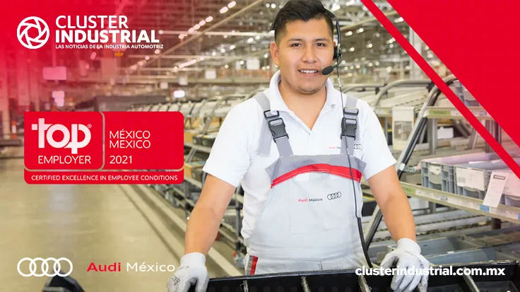 Audi México, certificado como gran empleador