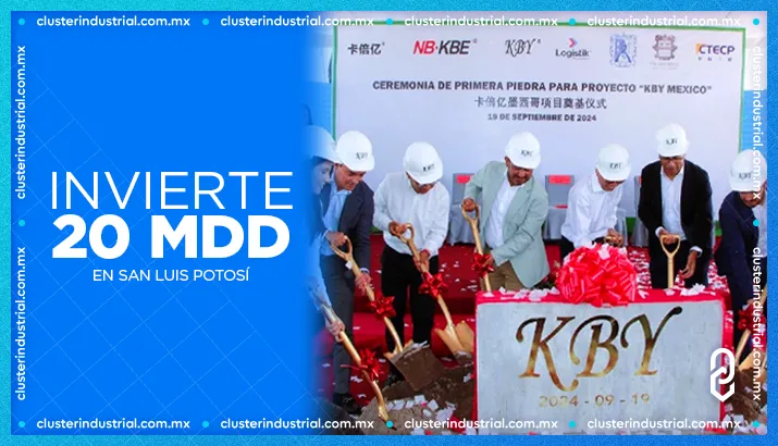 KBY se expande con inversión de 20 MDD en San Luis Potosí