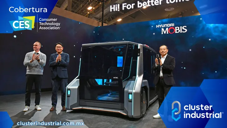 CES 2023: Hyundai Mobis presentó su vehículo autónomo Mobis Vision